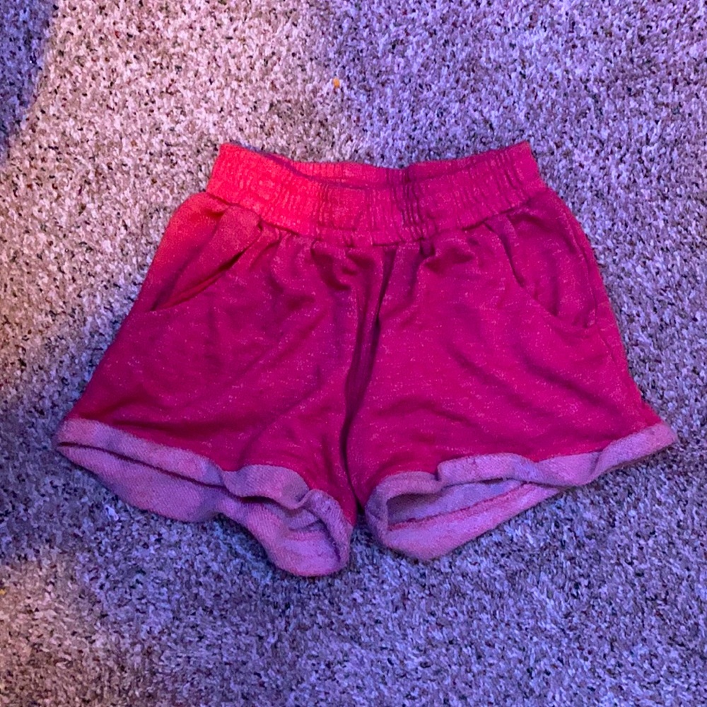 Adorable pink/orange shorts NO STRINGS!!!